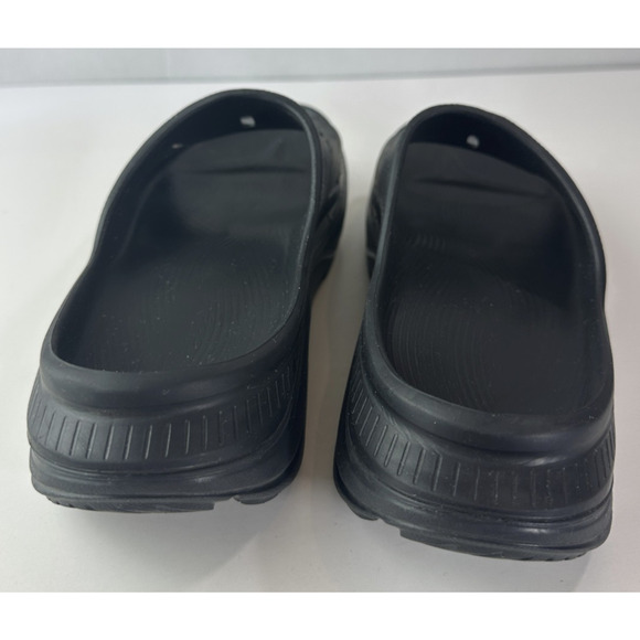 Hoka Youth Size 7 Ora Recovery Slides 3 Black Comfort Slip On Sandals Y7 - Picture 8 of 11
